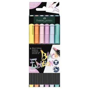 Set flomastera Black Edition 116453 pastel 6pcs