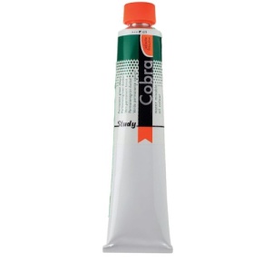 Uljana boja na vodenoj bazi*619 permanent green 200ml cobra oil