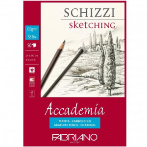 Accademia A4 blok 21x29,7 sketching 120gr side glued 50l