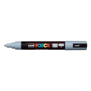 AK UNI marker PC-5M sivi 37 POSCA