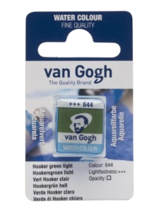 Akvarel gogh 644 hooker green light 13g