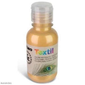Boja za tekstil gold metalic 125ml CMP 410TXM125920