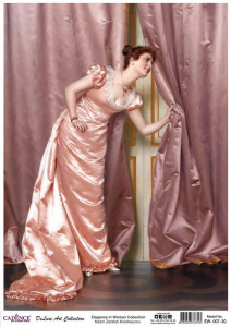 Elegance in woman EW-07 collection 30X42CM