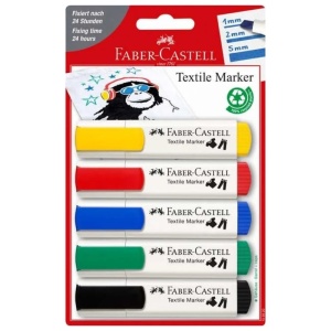 FC flomaster marker za tekstil basic col. 1/5 159520