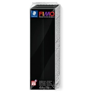 Fimo soft prof. black 8021-9 454 gr