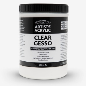 Gesso transparent primer 946 ml