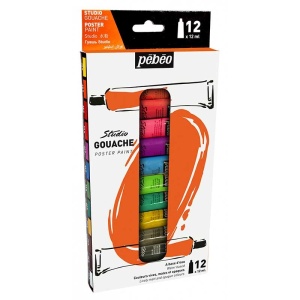 Gouache set studio 12x12 ml