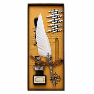 Kaligrafski set sa pecatom 251402 beli