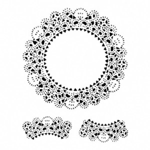 Lace Stencil DS04 series 25*35