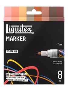 Liquitex Marker Set Portrait 8x2mm