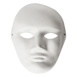 Papirna maska face 24x19cm
