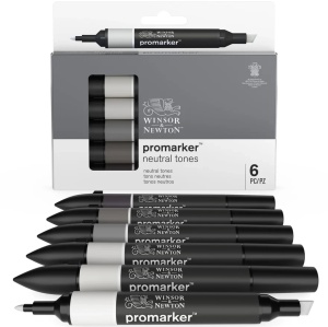 Promarker Neutral Tones set 6pcs