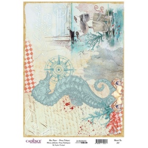 Rice decoupage paper 30x42cm 818 30X42