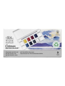 Set akavrel skyscape Cotman 1-8+ četkica