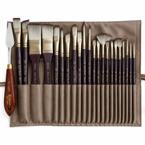 Set umetničkih četkica u futroli 1/23