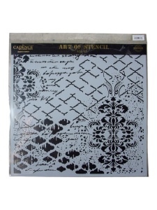 Stencil grunge wall GCS-12 45*45
