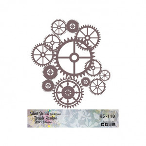 Stencil trendy shadow KS118 series 25*25