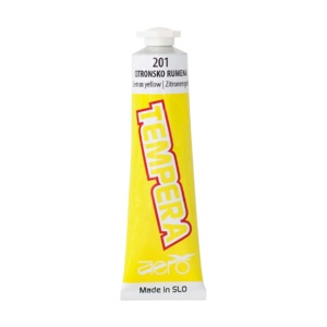 Tempera 42 ml 201 citronsko rumena