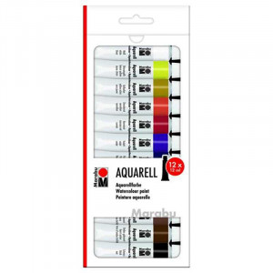 Watercolour set 12 x 12 ml