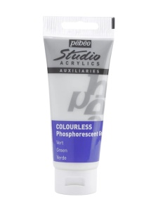 Acrylic Studio phosphorescent green non-tint gel 100ml