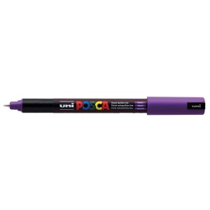 AK UNI marker PC-1MR ljubičasti 12 (violet) POSCA /0.7mm