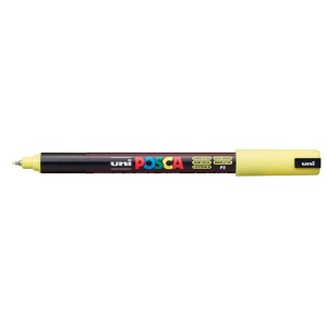 AK UNI marker PC-1MR žuti p2 (sunshine) svetlo POSCA /0.7mm