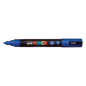 AK UNI marker PC-5M plava 33 (blue) POSCA