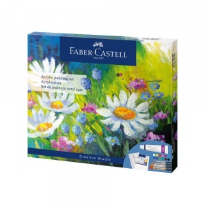 Akrilne boje u setu Faber Castell 18x9ml