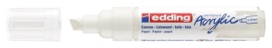 Akrilni marker white E-5000 broad 5-10mm kosi vrh