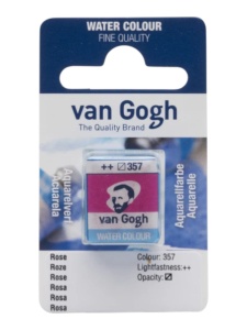 Akvarel gogh 357 rose 13g