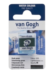 Akvarel gogh 630 dusk green 13g