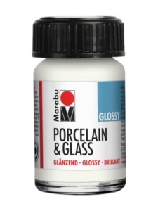 Boja za porcelan i staklo sjajna 070 bela 15ml