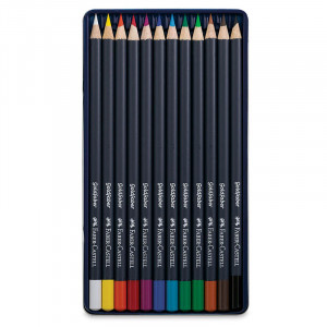 Coloured Pencil Set Goldfaber 12 Colour