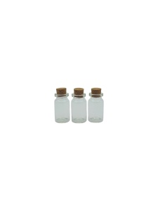 Crafty natur 4cm staklene bocice 3kom - Img 2