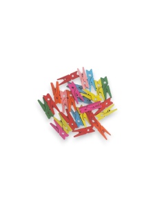 Crafty stipaljke 25x8mm color mix 25kom