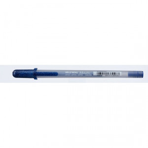 Gel olovka blue black 43 1.0mm Gelly Metallic