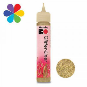 Glitter liner 584 gold 25ml