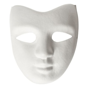 Papirna maska face 18x3.5cm