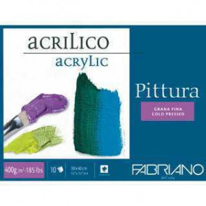 Pittura blok 400g cold pressed 30x40 sides glued 10l
