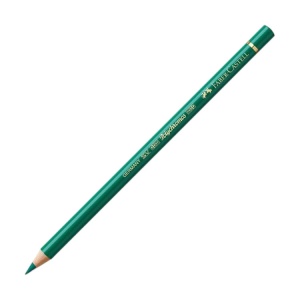 Polychromos 264 dark phthalo green