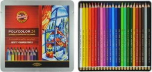 Polycolor Artist Pencils set of 24