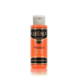 Premium acyrilic paints flouroscent orange 70 ml
