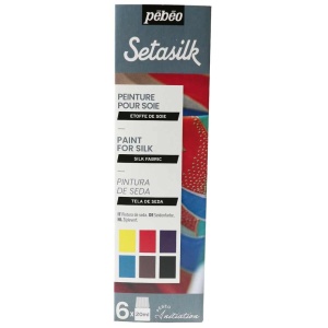 Set boja za svilu 6x20ml