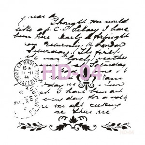 Stencil homer decor HD-04 series 45*45