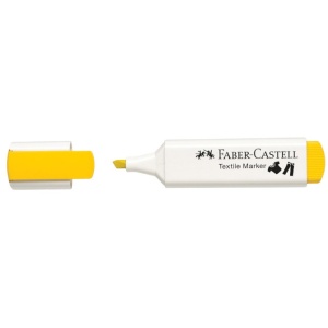 Textile Marker Yellow Fabric Marker Pen 1,2-5mm