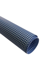 22514 Karton Deco B1 tamno plava karo