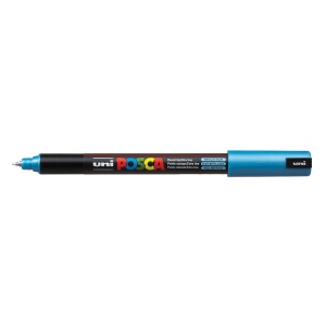 AK UNI marker PC-1MR metalik plavi m33 POSCA /0.7mm