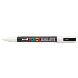 AK UNI marker PC-3M beli 1 POSCA /0.9-1.3mm