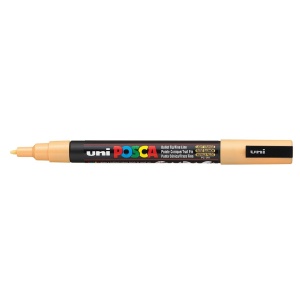 AK UNI marker PC-3M narandzasti svetlo 54 light orange POSCA /0.9-1.3mm