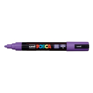 AK UNI marker PC-5M ljubičasti 12 POSCA